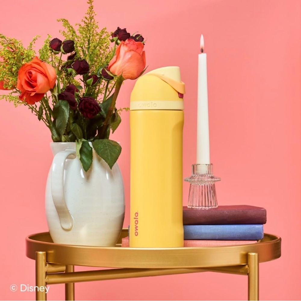 Owala peach and tan  Insulated Water Bottle - Picture 2 of 6